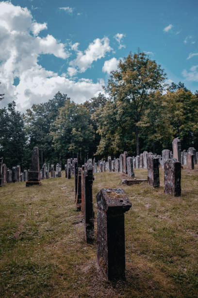 istock old abandonded jewish cemetery in forest 1359722679