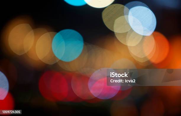 Bokeh Canon Ef 70200mm F28l Usm Stock Photo - Download Image Now - Abstract, Beauty, Blue