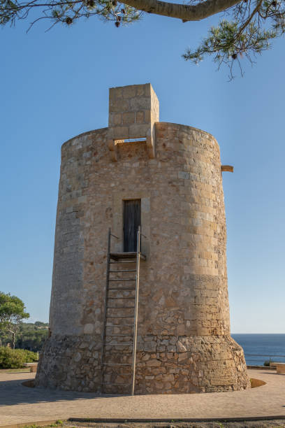 istock Medieval tower Torre Nova in Cala Santanyi 1359726510