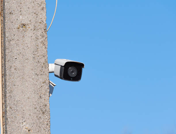 камера наблюдения - mounted guard стоковые фото и изображения