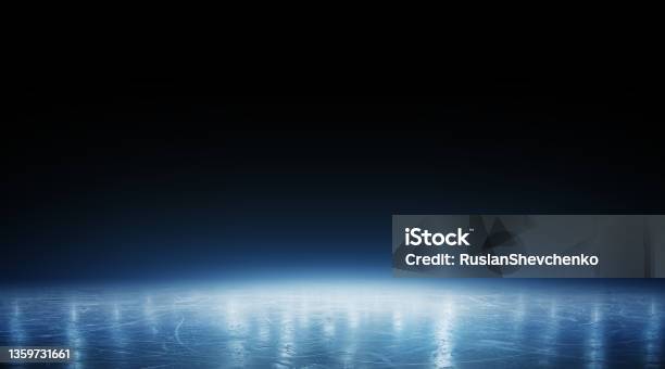 Ice Beautiful Blue Smooth Ice Realistic Ice Background Winter Background Reflection Stock Photo - Download Image Now