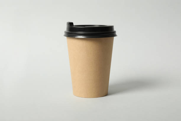 istock Takeaway paper coffee cup on light grey background 1359736533