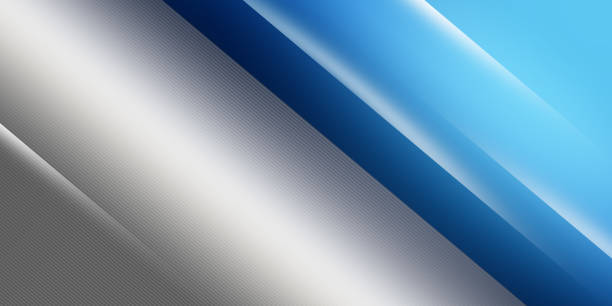 istock Modern Simple Blue White Abstract Background Presentation Design for Corporate Business and Institution 1359741046
