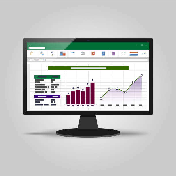 7,100+ Spreadsheet Stock Illustrations, Royalty-Free Vector Graphics ...