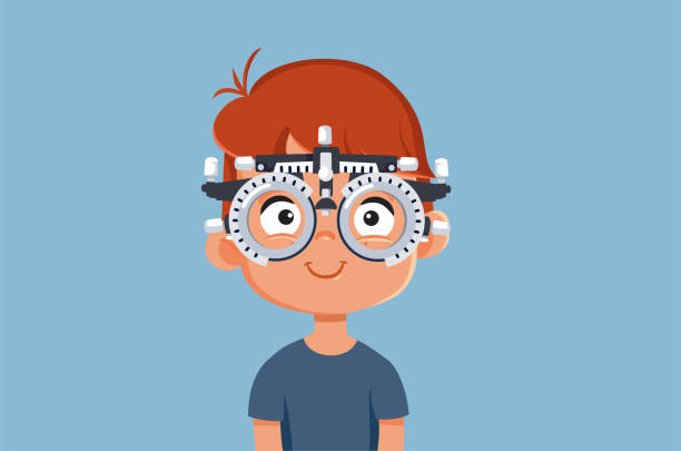Vision Problems Animation 170+ Child Vision Problem Illustrations, Royalty-Free Vector Graphics ...