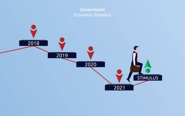 istock Government economic stimulus after covid-19 concept, stimulate economy for GDP growth 1359759598