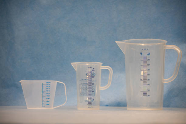 istock three white measuring cups of different sizes stand next to each other 1359778775