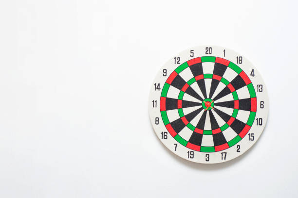 istock dartboard with arrow. creative concept idea for success with focus point on target to the winner in business with strategy management aim to leadership. 1359779749