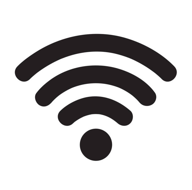 illustrations, cliparts, dessins animés et icônes de vecteur d’icône wifi, signe internet sans fil - web services audio