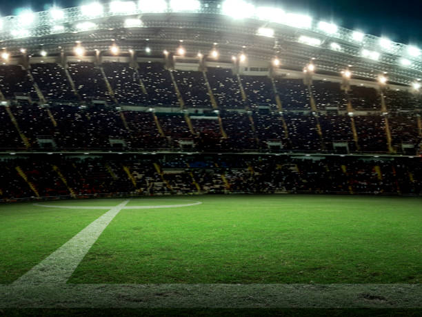 istock stadium with fans the night before the match 1359800242