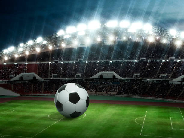istock stadium with fans the night before the match 1359803023
