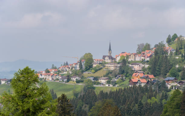 istock Beautiful swiss spring landscape in Appenzell. 1359806150