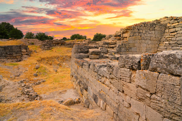 istock Troy Ancient City in Turkey 1359806293