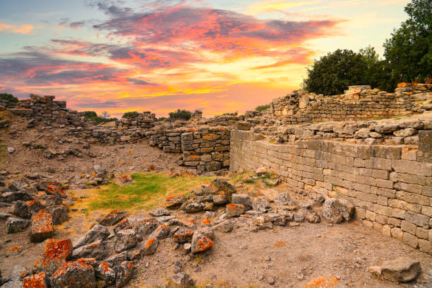 istock Troy Ancient City in Turkey 1359806302