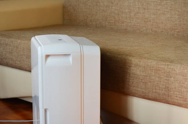 istock Modern technology house dehumidifier, control of temperature and indoor climate 1359806530
