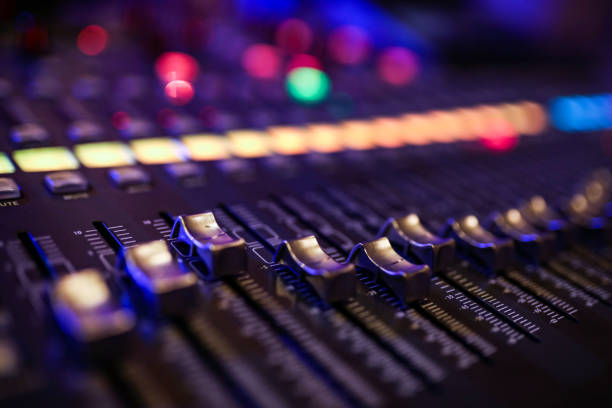 istock Sound adjustment , Check Sound and Balance , Equalizer 1359812919