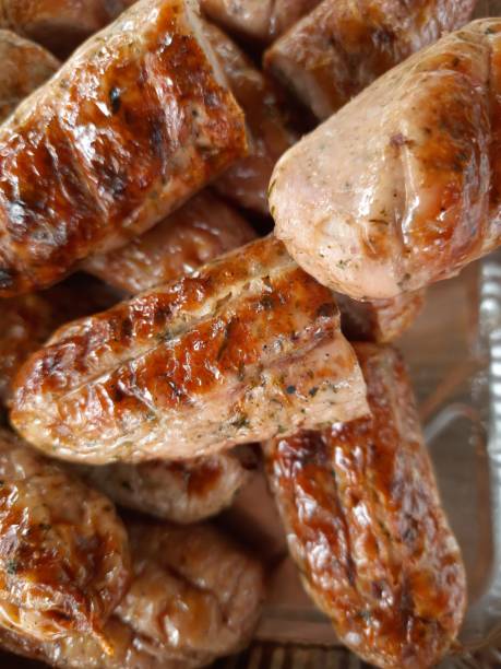 istock Homemade fried sausages 1359814971
