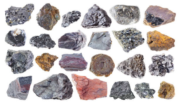 istock set of various iron ore stones cutout on white 1359816861