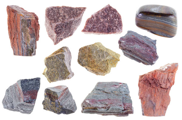 istock set of various Quartzite stones cutout on white 1359816869