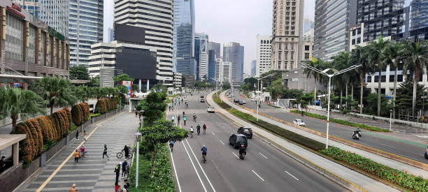 istock Jendral Sudirman Street 1359826253