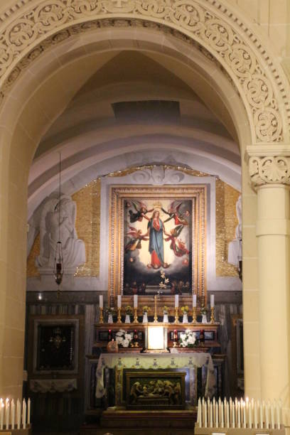 istock Interior view of the Ta’ Pinu Basilica, Gozo, Malta 1359826403