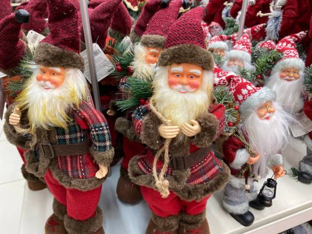 istock Santa Claus Christmas decorations 1359831364