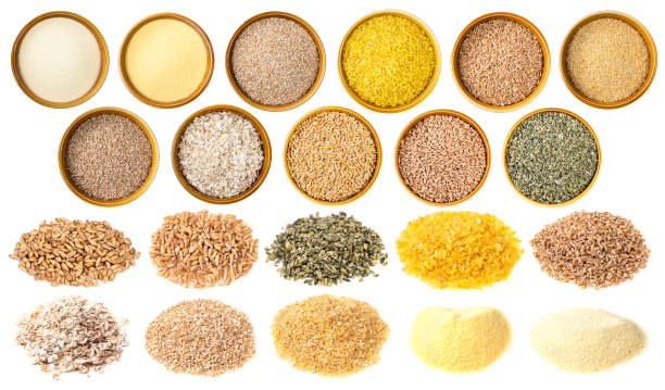 istock set of various wheat grains cutout on white 1359831476