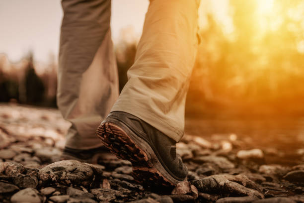 istock speed-hiking mens sneakers close up 1359837140