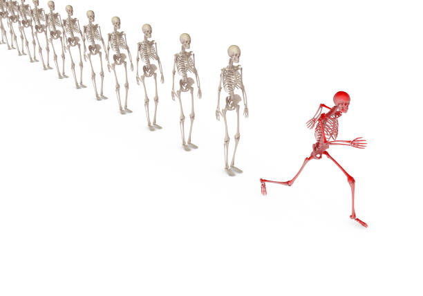 Leader of business group. Teamwork concept. Stand out from the crowd