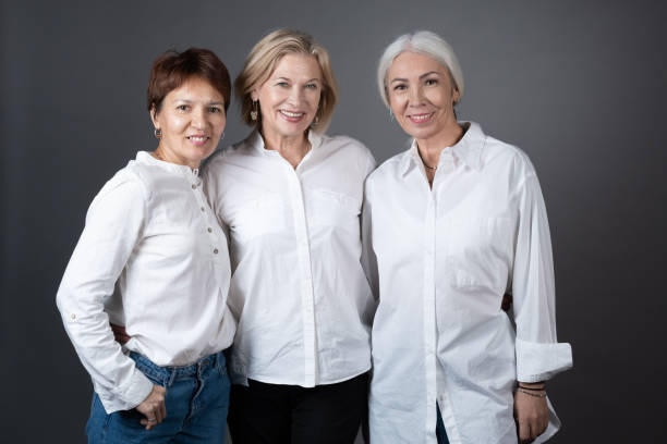 istock Happy old friends portrait 1359844221