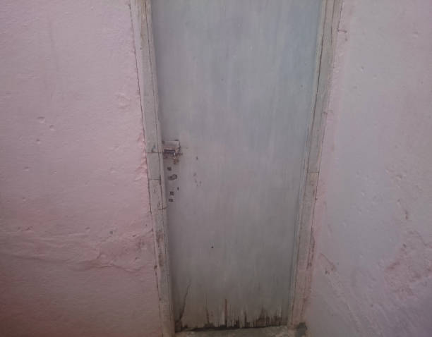 istock Old wooden door 1359857026
