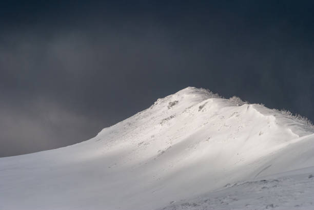 istock Winter mountain peak, Bieszczady Mountains, Poland 1359859194
