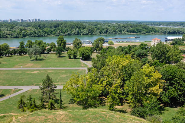 istock Belgrade summer cityscape 1359860554