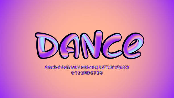 Multi colored cursive font, handwritten purple script alphabet, calligraphy cursive typeface, vector hand drawn typeface, vector illustration 10EPS Multi colored cursive font, handwritten purple script alphabet, calligraphy cursive typeface, crazy vector hand drawn typeface, vector illustration 10EPS crazy graffiti letters stock illustrations