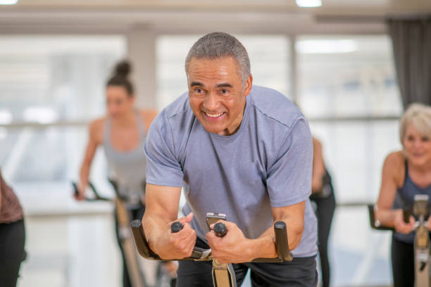 istock Adult Cycling Class 1359870908