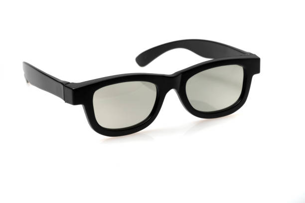 3D or sunglasses isolated on transparent background