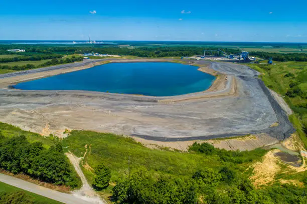 Photo of Aerial View of Subterranean Coal Mine