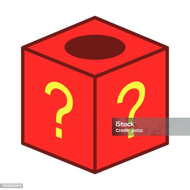 Normal Question Box Question Box Isolated Vector Illustration Stock Illustration - Download ...