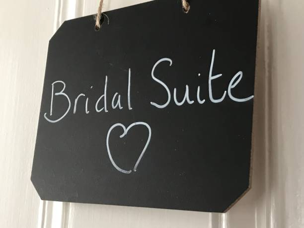 istock Bridal Suite writing on chalkboard 1359888375
