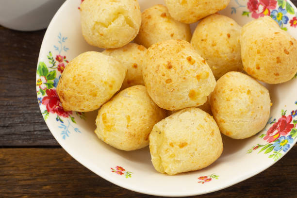 istock Brazilian snack cheese bread. Taditional brazilian breakfast 1359889006