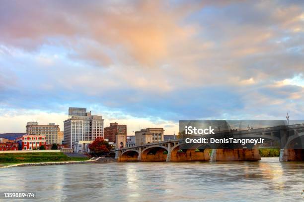 Wilkesbarre Pennsylvania Stock Photo - Download Image Now - Pennsylvania, Cityscape, Color Image