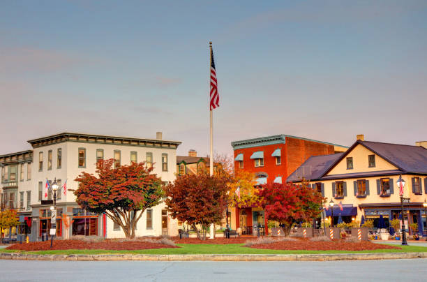 gettysburg, pennsylvanie - nobody gettysburg pennsylvania mid atlantic usa photos et images de collection