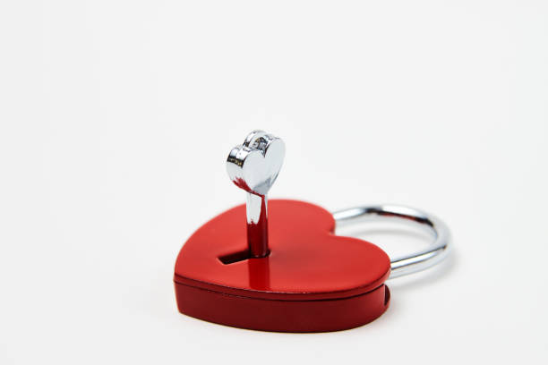 istock Valentines day background with red heart shaped lock 1359908000