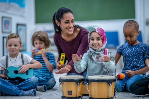 istock Playing Music Together in Class 1359910692