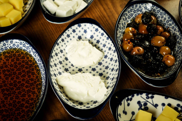 istock Rich and delicious Turkish breakfast 1359910870