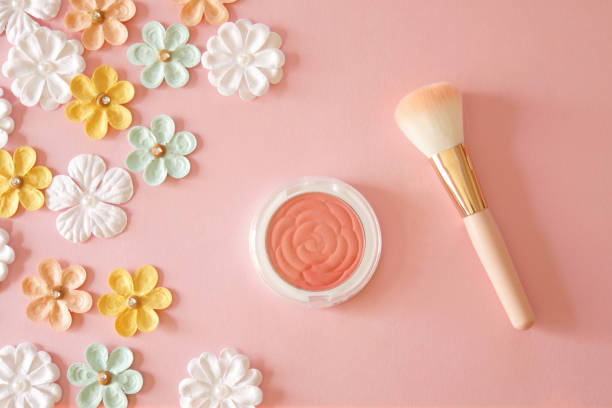 istock Teak powder and cute floral pattern. 1359912219