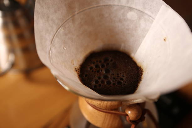 istock barista brewing coffee in the coffee room 1359912855
