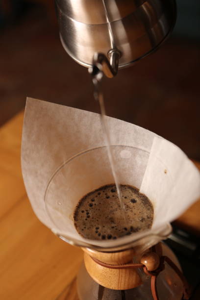 istock barista brewing coffee in the coffee room 1359912944