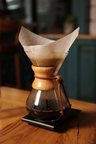 istock barista brewing coffee in the coffee room 1359913052
