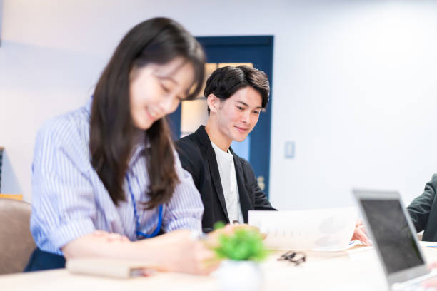 istock Business people having a meeting in a relaxed atmosphere 1359914340